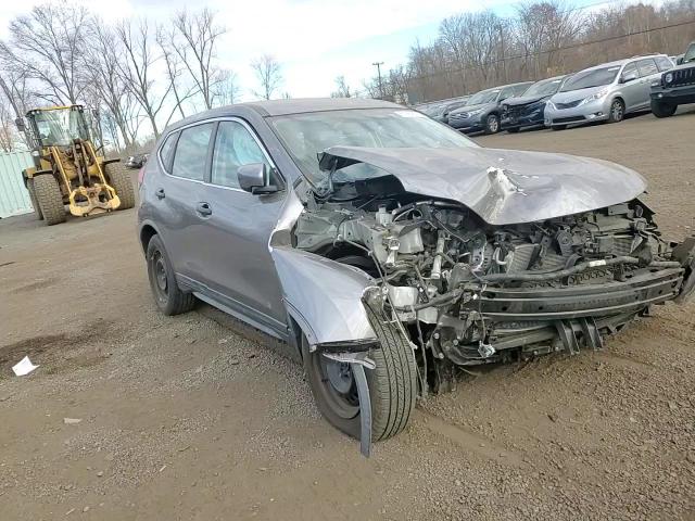 2017 Nissan Rogue VIN KNMAT2MV2HP604097 Copart auction photo, front end / side damage thumbnail 11