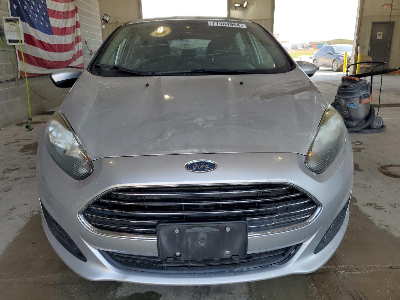 2017 Ford Fiesta VIN 3FADP4EJ0HM150484 Copart auction photo, side / hail damage thumbnail 5