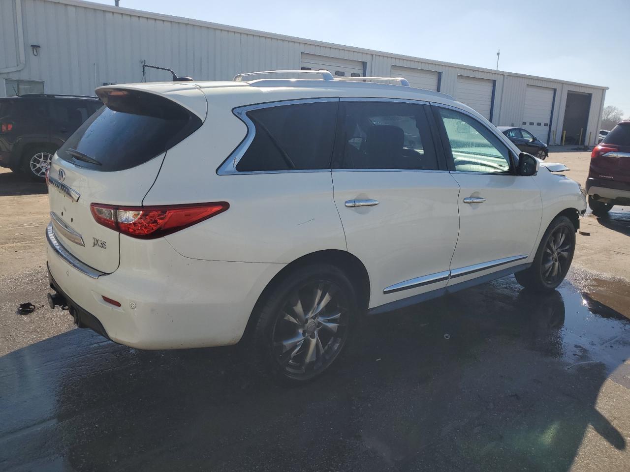2013 Infiniti JX VIN 5N1AL0MM1DC315687 Copart auction photo, front end damage thumbnail 3
