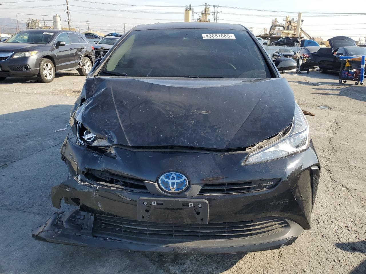 2022 Toyota Prius VIN JTDKAMFU7N3179814 Copart auction photo, front end / rear end damage thumbnail 5