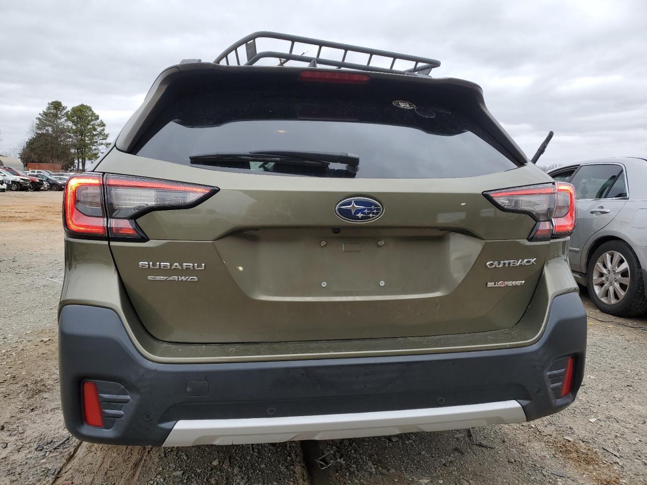 2021 Subaru Outback VIN 4S4BTANC3M3154436 Copart auction photo, rollover damage thumbnail 6