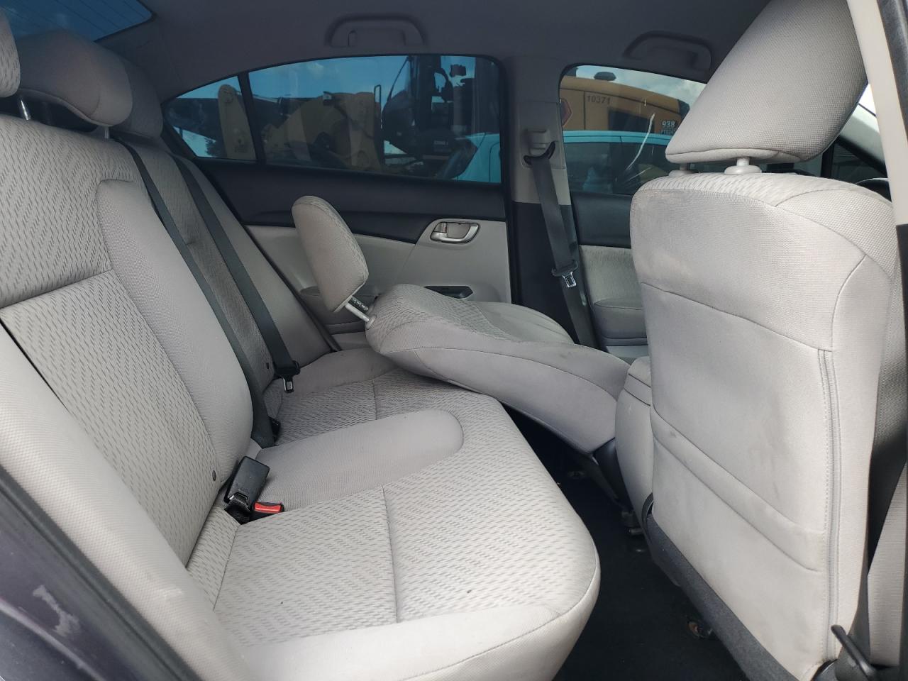 2014 Honda Civic VIN 19XFB2F5XEE000895 Copart auction photo, rear end damage thumbnail 10