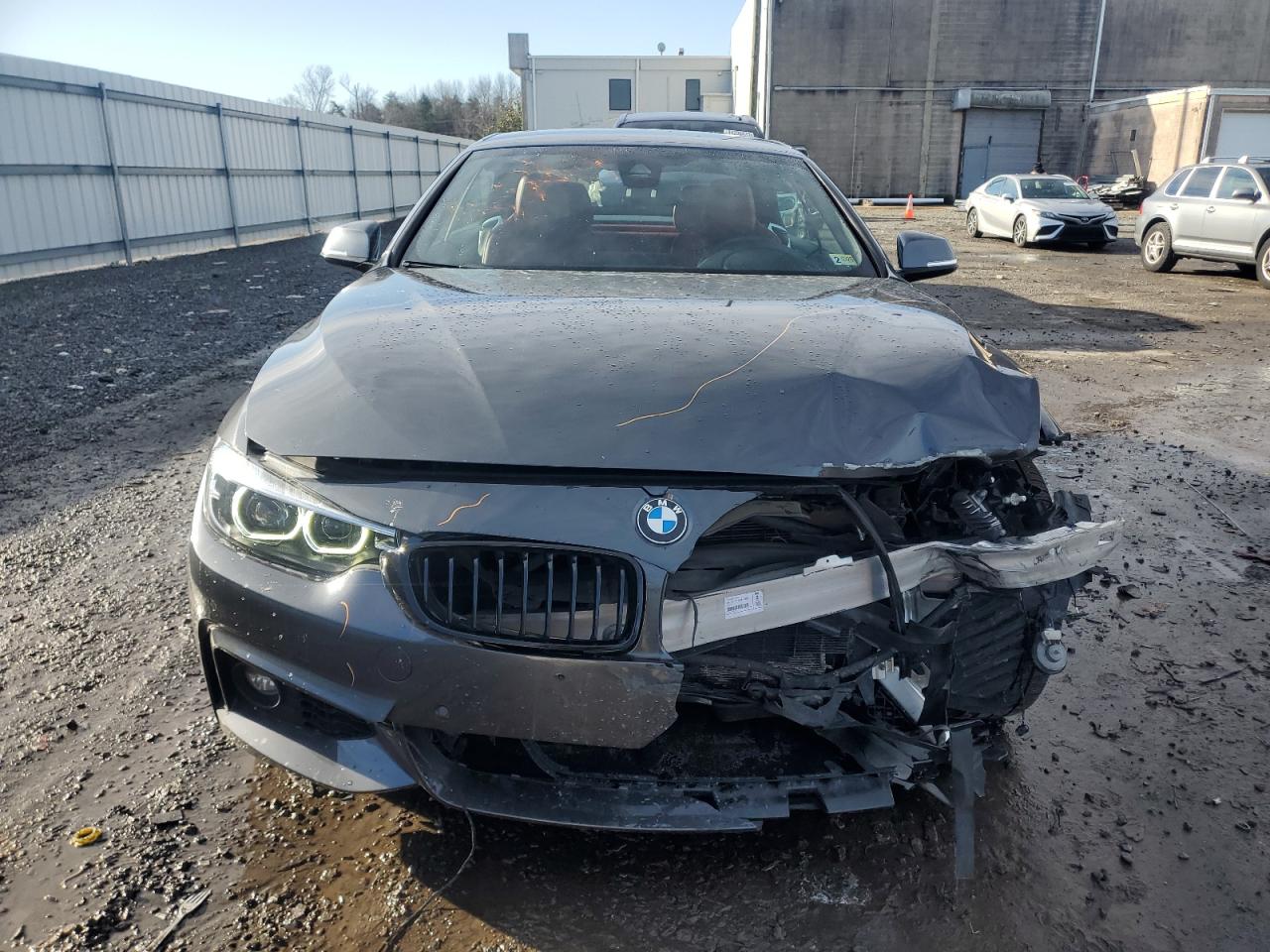 2020 BMW 4er VIN WBA4Z7C02L5R43796 Copart auction photo, front end / minor dent/scratches damage thumbnail 5