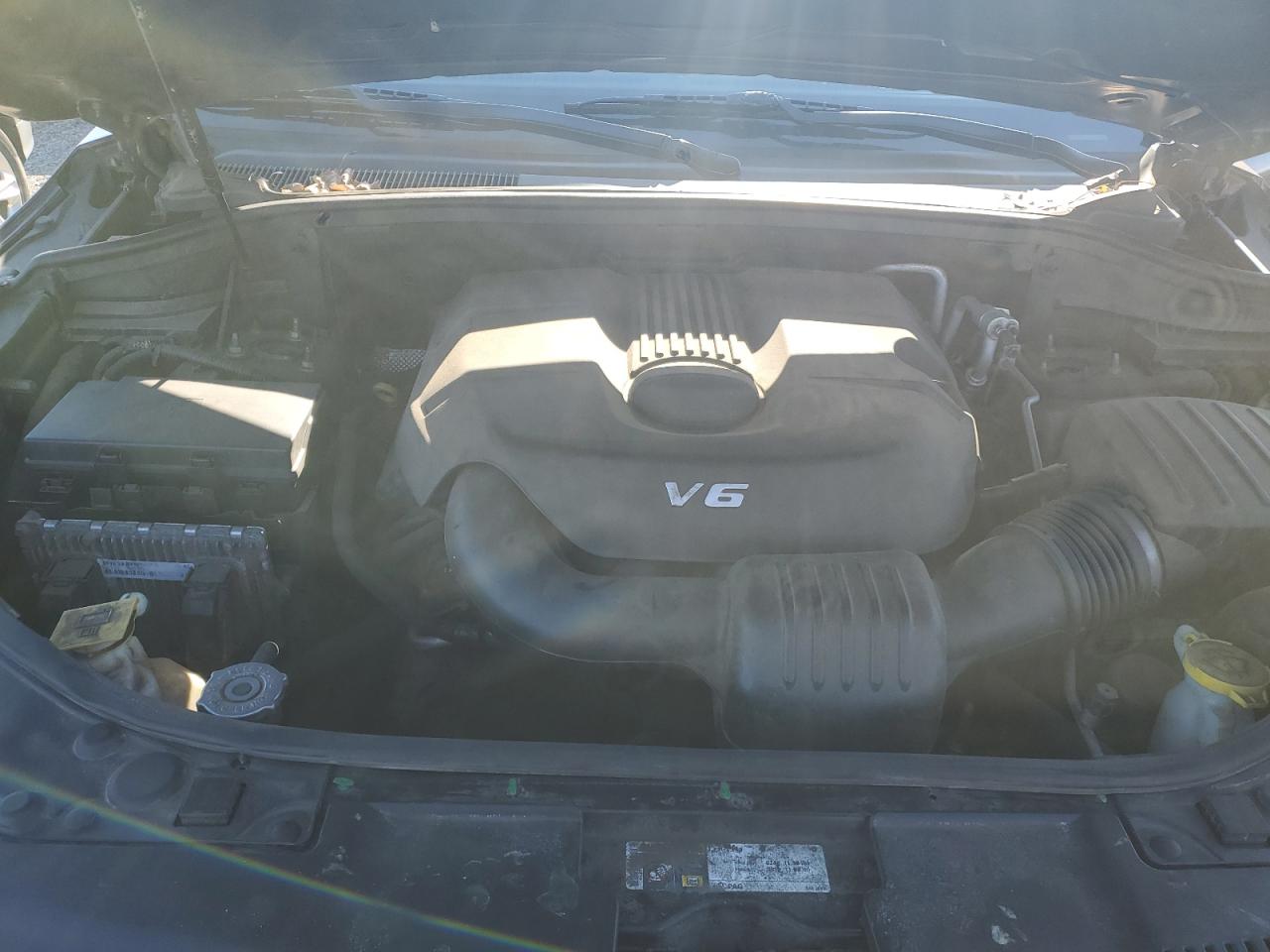 2014 Dodge Durango VIN 1C4RDJAG3EC268043 Copart auction photo, rear end damage thumbnail 12