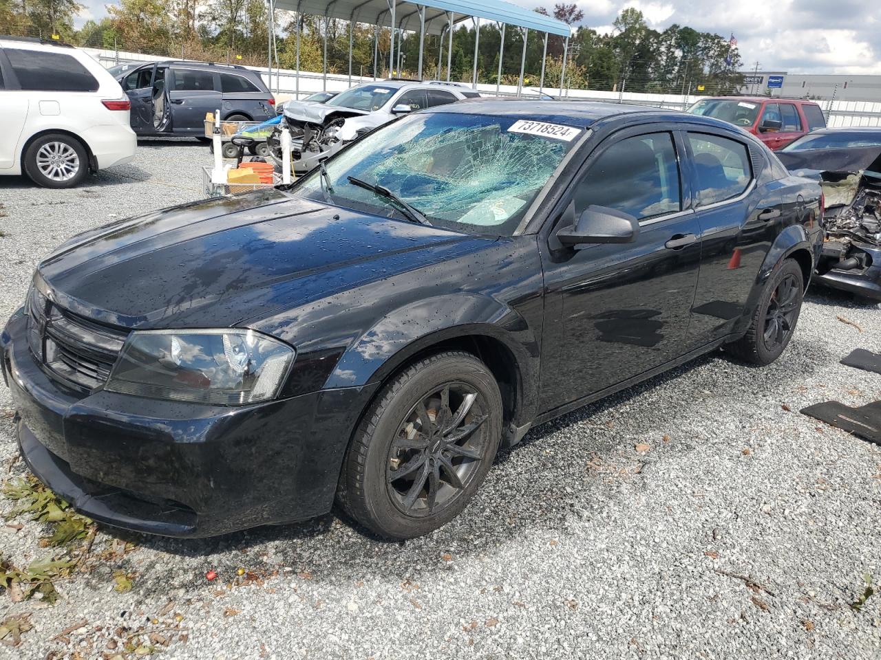 2009 Dodge Avenger VIN 1B3LC46B49N550789
