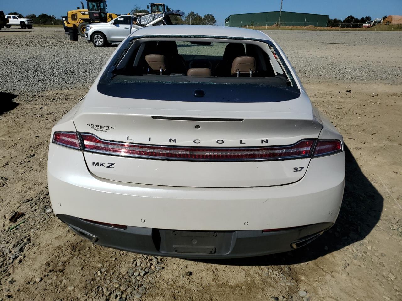 2015 Lincoln MKZ VIN 3LN6L2GK3FR628434 Copart auction photo, all over damage thumbnail 6