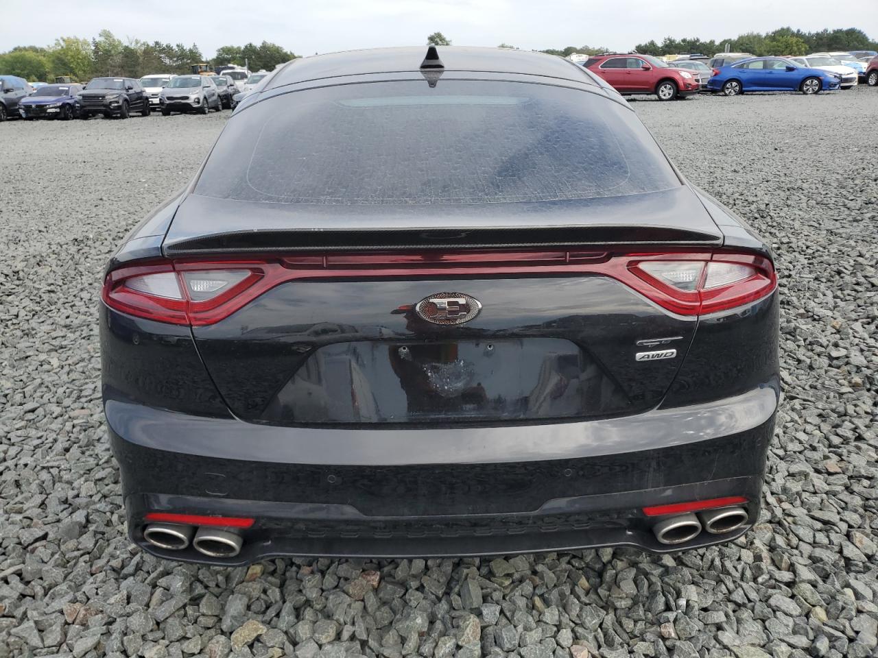 2018 KIA Stinger VIN KNAE55LC9J6018776 Copart auction photo, vandalism damage thumbnail 6