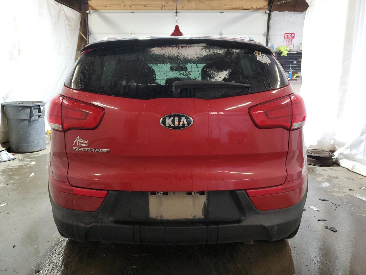 2015 KIA Sportage VIN KNDPBCAC7F7686363 Copart auction photo, undercarriage / mechanical damage thumbnail 6