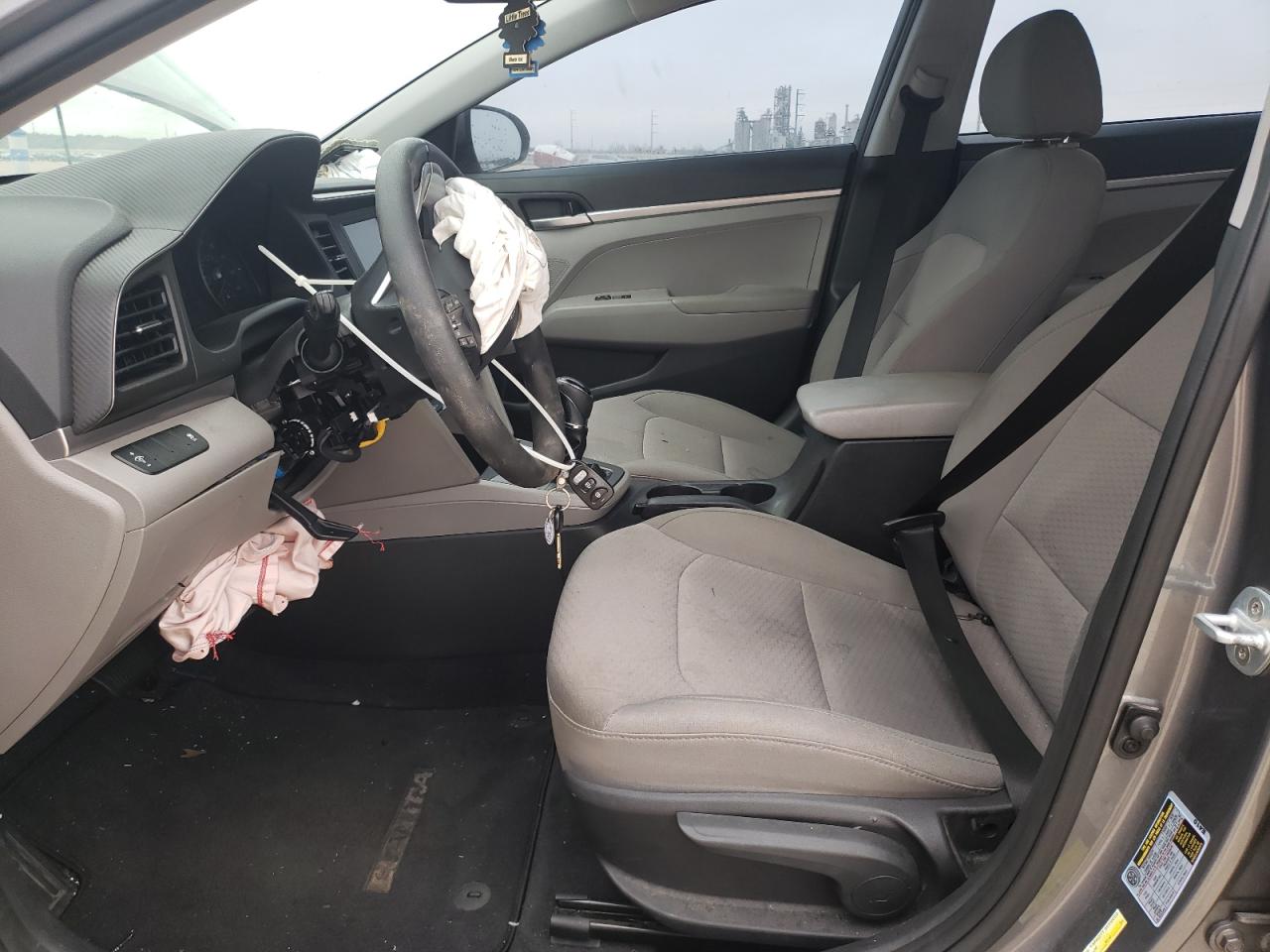2019 Hyundai Elantra VIN 5NPD74LF6KH478417 Copart auction photo, all over damage thumbnail 7