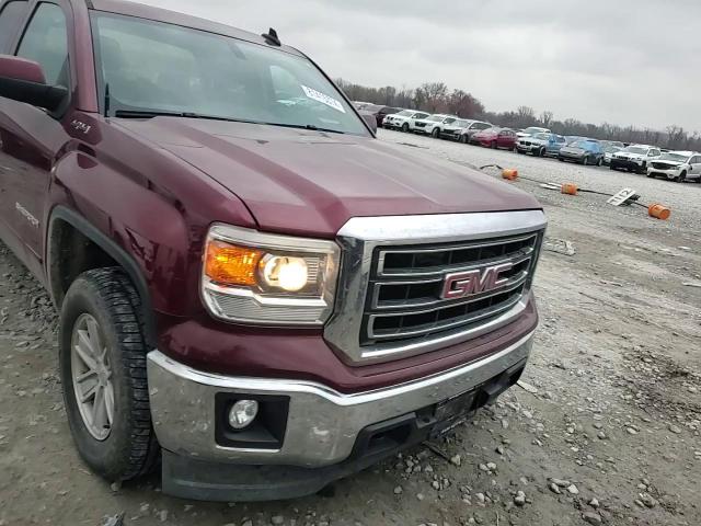 2015 GMC Sierra VIN 1GTV2UEC2FZ249737 Copart auction photo, side damage thumbnail 11