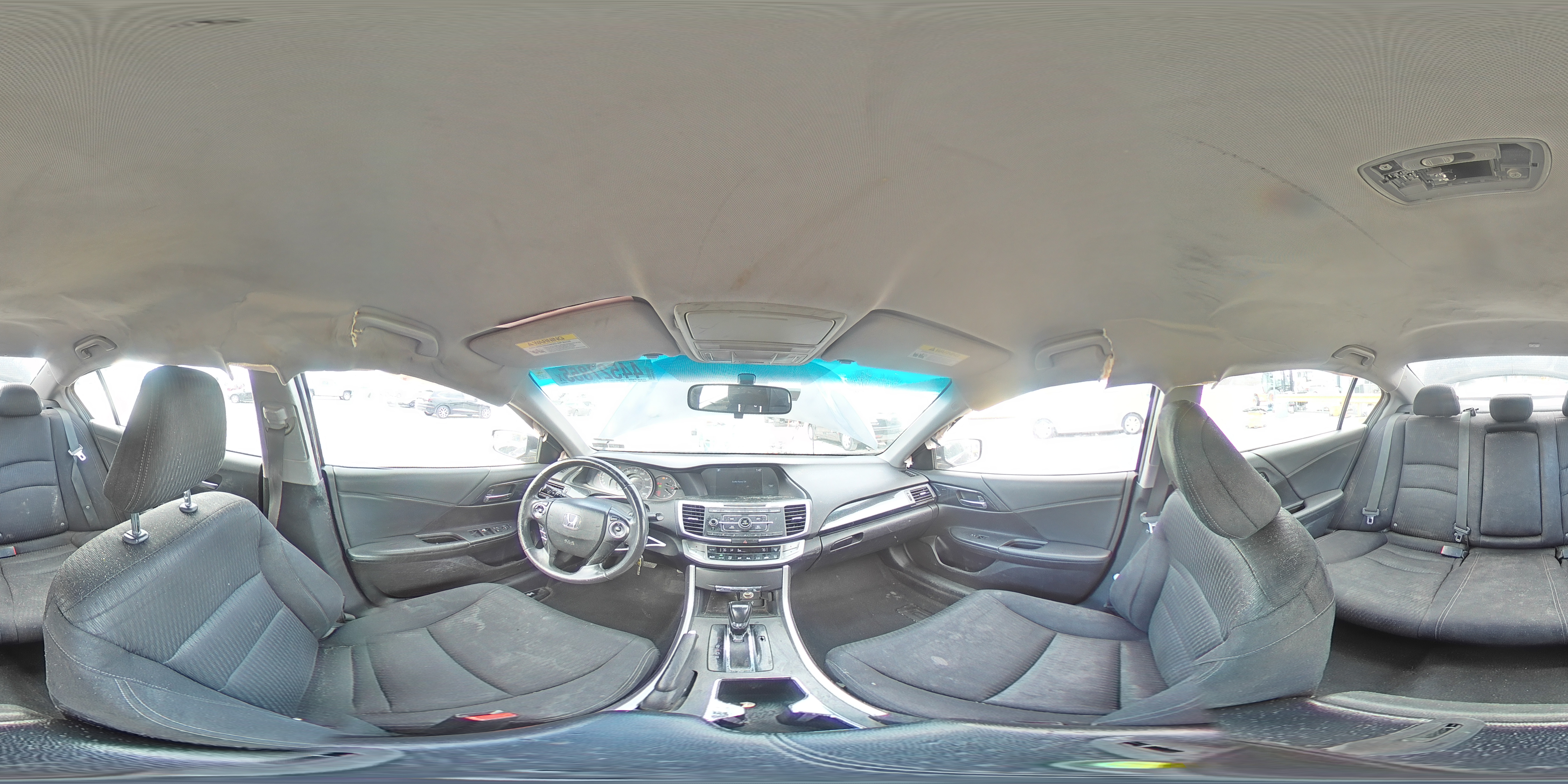 2014 Honda Accord VIN 1HGCR2F52EA040391 Copart auction photo, front end damage thumbnail 15