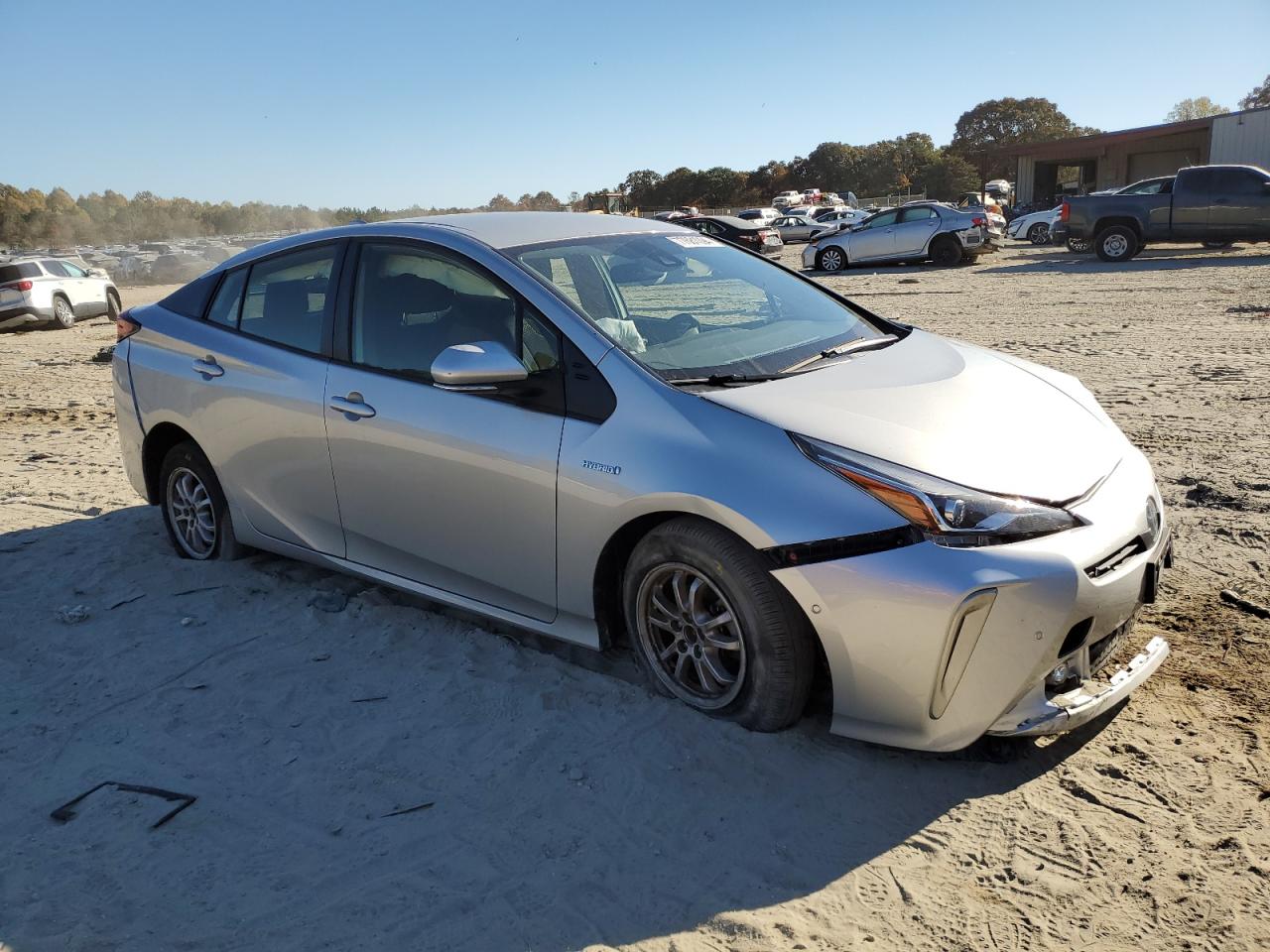 2021 Toyota Prius VIN JTDL9MFU7M3024417 Copart auction photo, mechanical / front end damage thumbnail 4