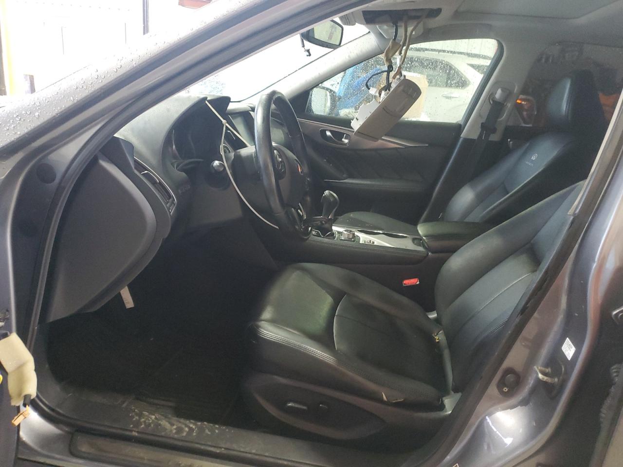 2014 Infiniti Q50 VIN JN1BV7AP4EM683144 Copart auction photo, vandalism damage thumbnail 7