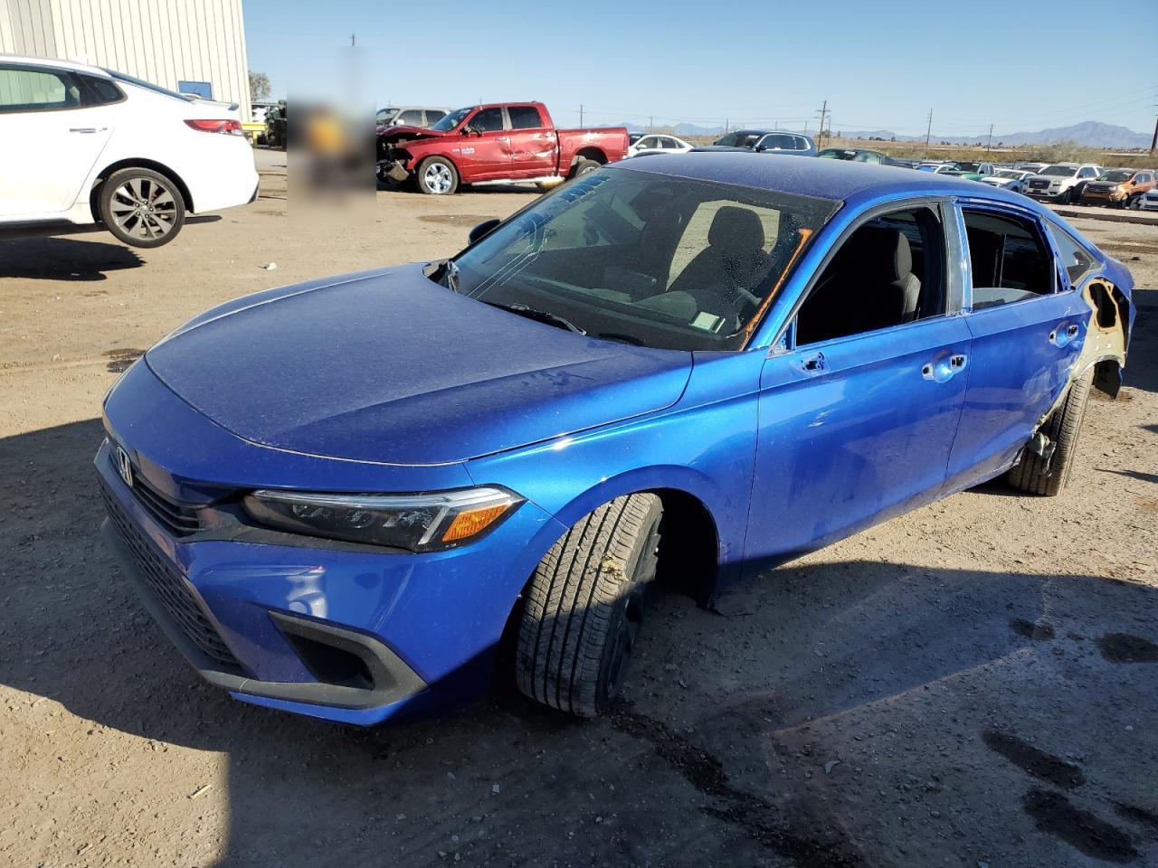 2022 Honda Civic VIN 2HGFE2F50NH586536