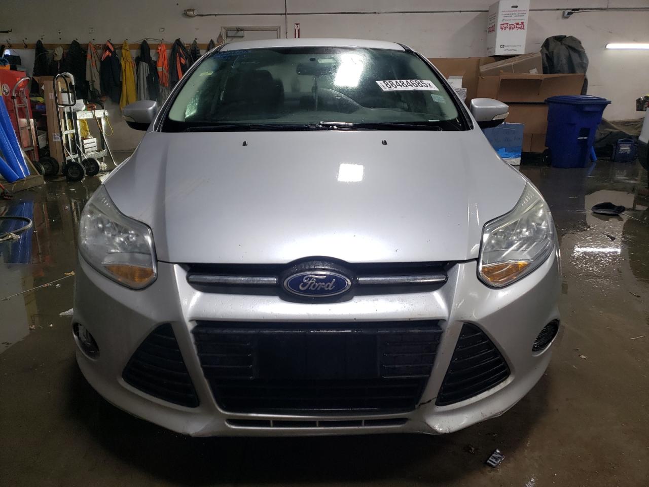 2014 Ford Focus VIN 1FADP3F25EL417651 Copart auction photo, front end / side damage thumbnail 5