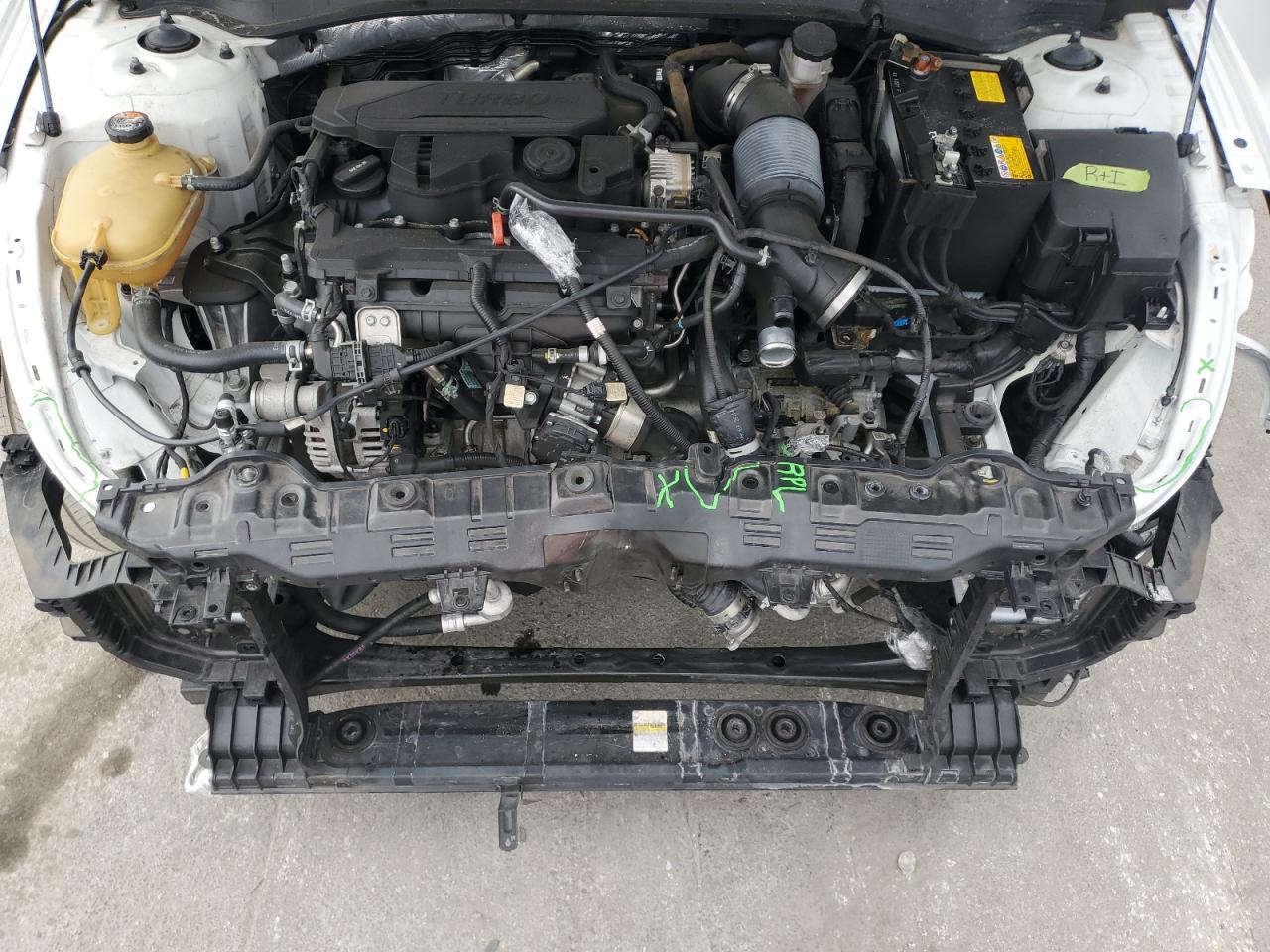 2021 KIA K5 VIN 5XXG14J27MG056606 Copart auction photo, front end / minor dent/scratches damage thumbnail 11