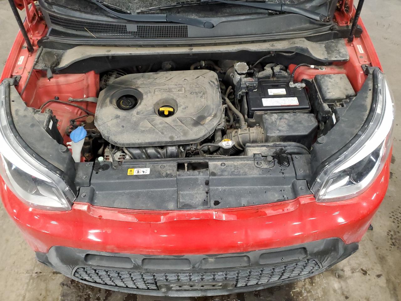 2015 KIA Soul VIN KNDJP3A56F7758484 Copart auction photo, mechanical damage thumbnail 12