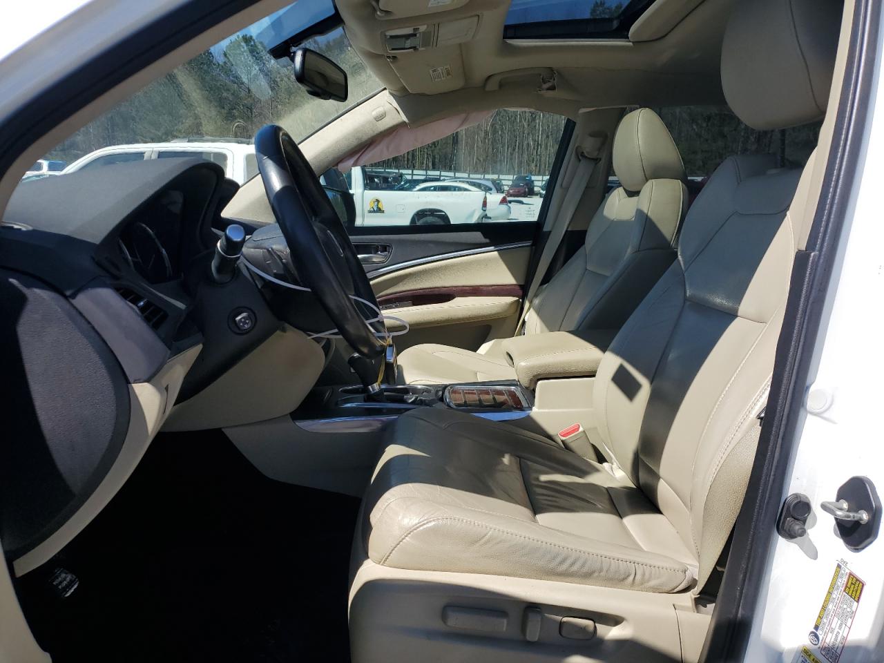 2014 Acura MDX VIN 5FRYD3H24EB007426 Copart auction photo, rear end / side damage thumbnail 7