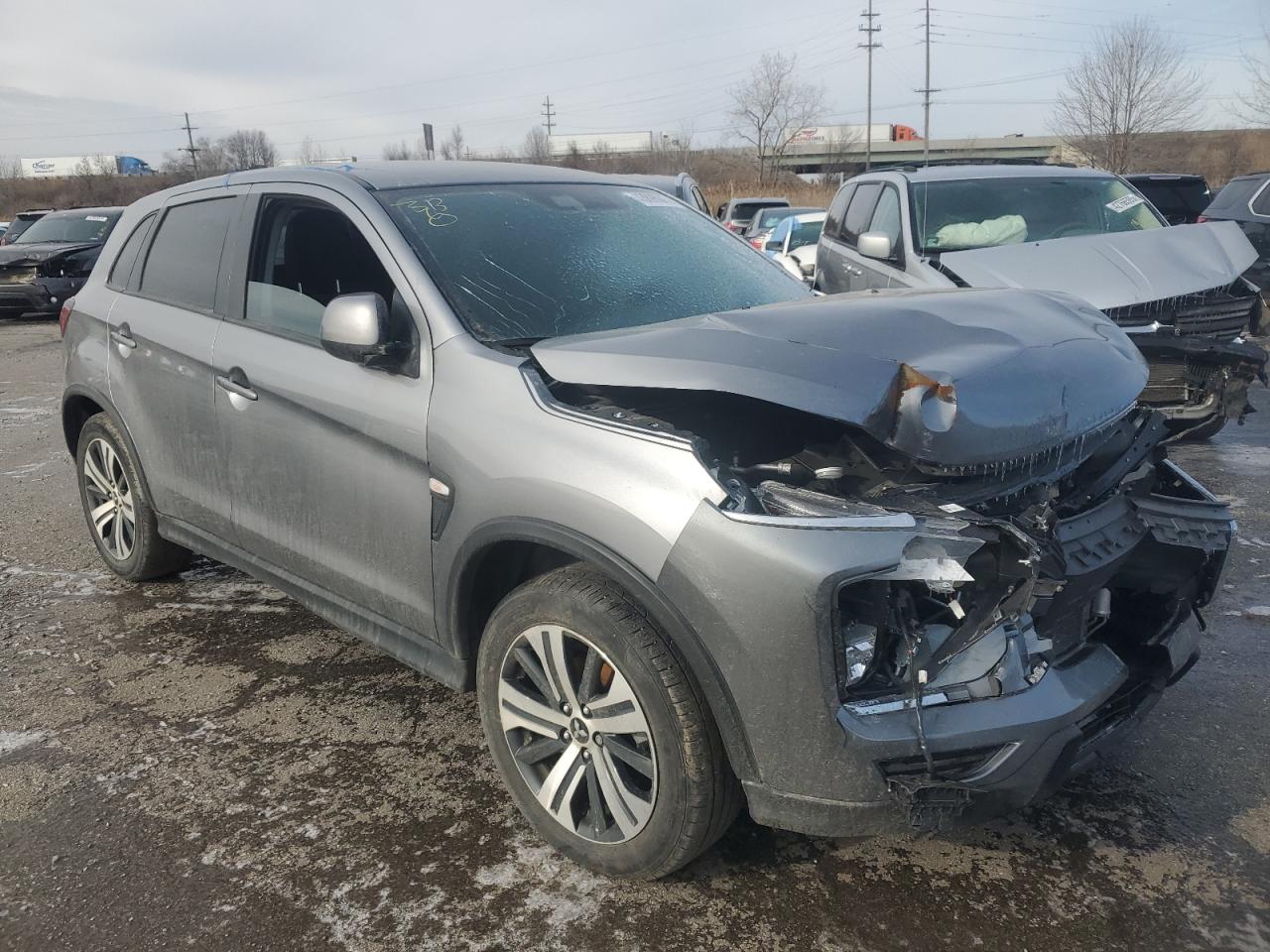 2024 Mitsubishi Outlander VIN JA4ARUAU6RU001527 Copart auction photo, front end damage thumbnail 4