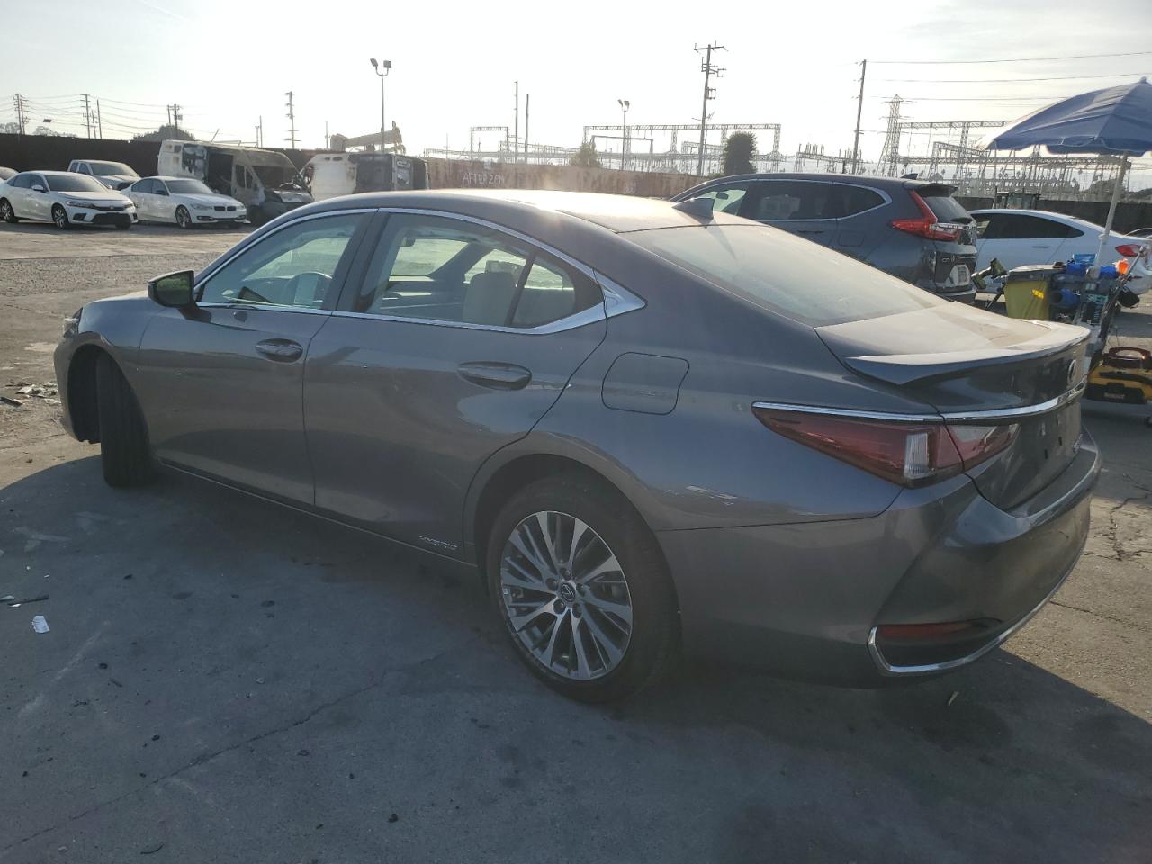 2021 Lexus ES VIN 58ADA1C13MU002563 Copart auction photo, front end damage thumbnail 2