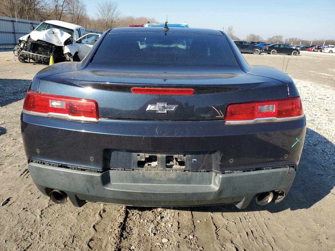 2014 Chevrolet Camaro VIN 2G1FB1E39E9157707 Copart auction photo, all over damage thumbnail 6