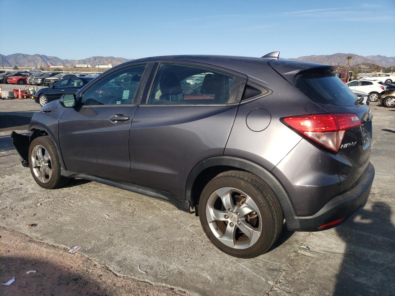 2017 Honda HR-V VIN 3CZRU5H36HG700162 Copart auction photo, undercarriage / front end damage thumbnail 2