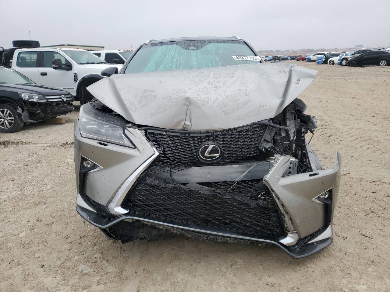 2017 Lexus RX VIN 2T2ZZMCA6HC074626 Copart auction photo, front end / side damage thumbnail 5