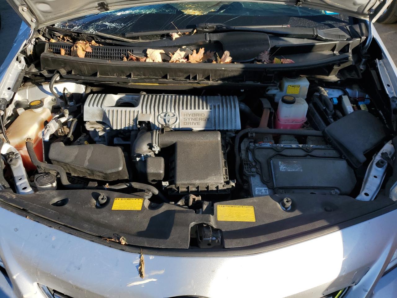 2014 Toyota Prius VIN JTDZN3EU0E3341992 Copart auction photo, all over damage thumbnail 11