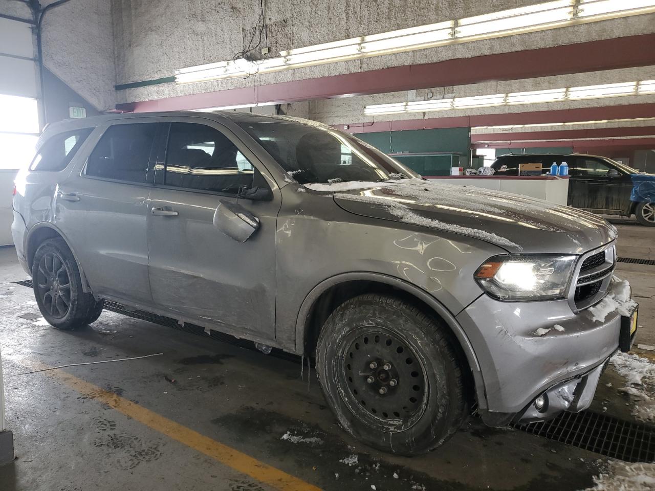 2016 Dodge Durango VIN 1C4SDJCT5GC481803 Copart auction photo, front end / side damage thumbnail 4