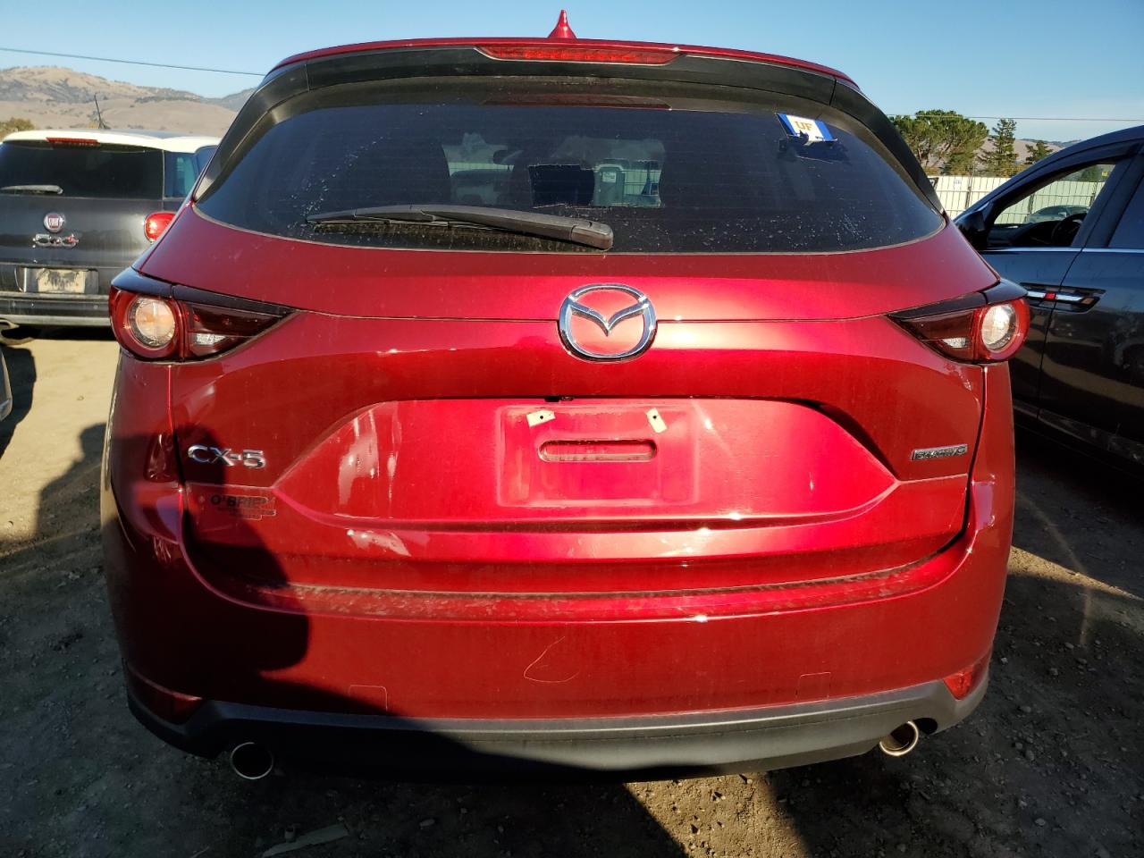2020 Mazda CX-5 VIN JM3KFABM8L0732448 Copart auction photo, front end damage thumbnail 6