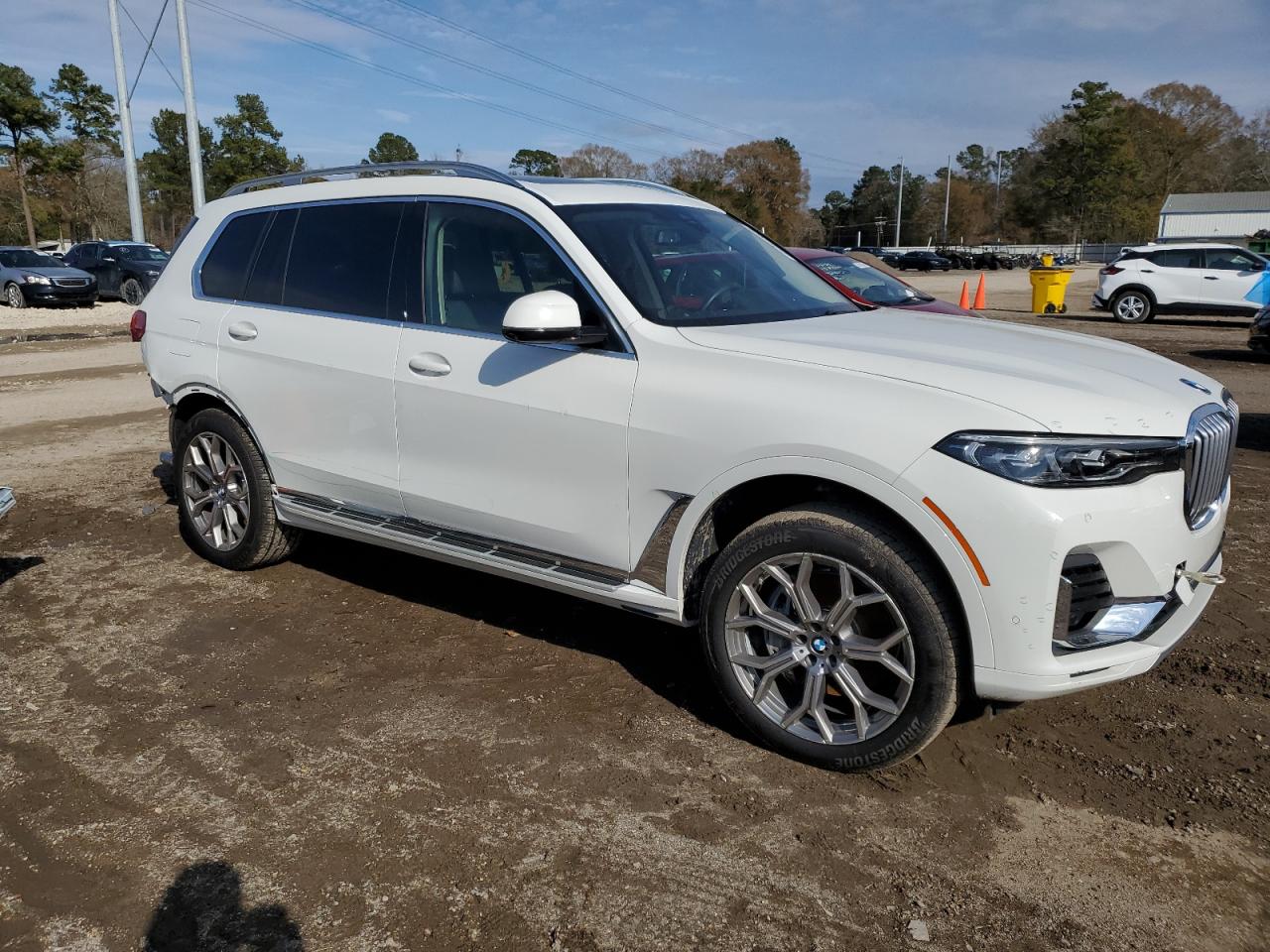 2020 BMW X7 VIN 5UXCW2C09L9A02737 Copart auction photo, rear end damage thumbnail 4