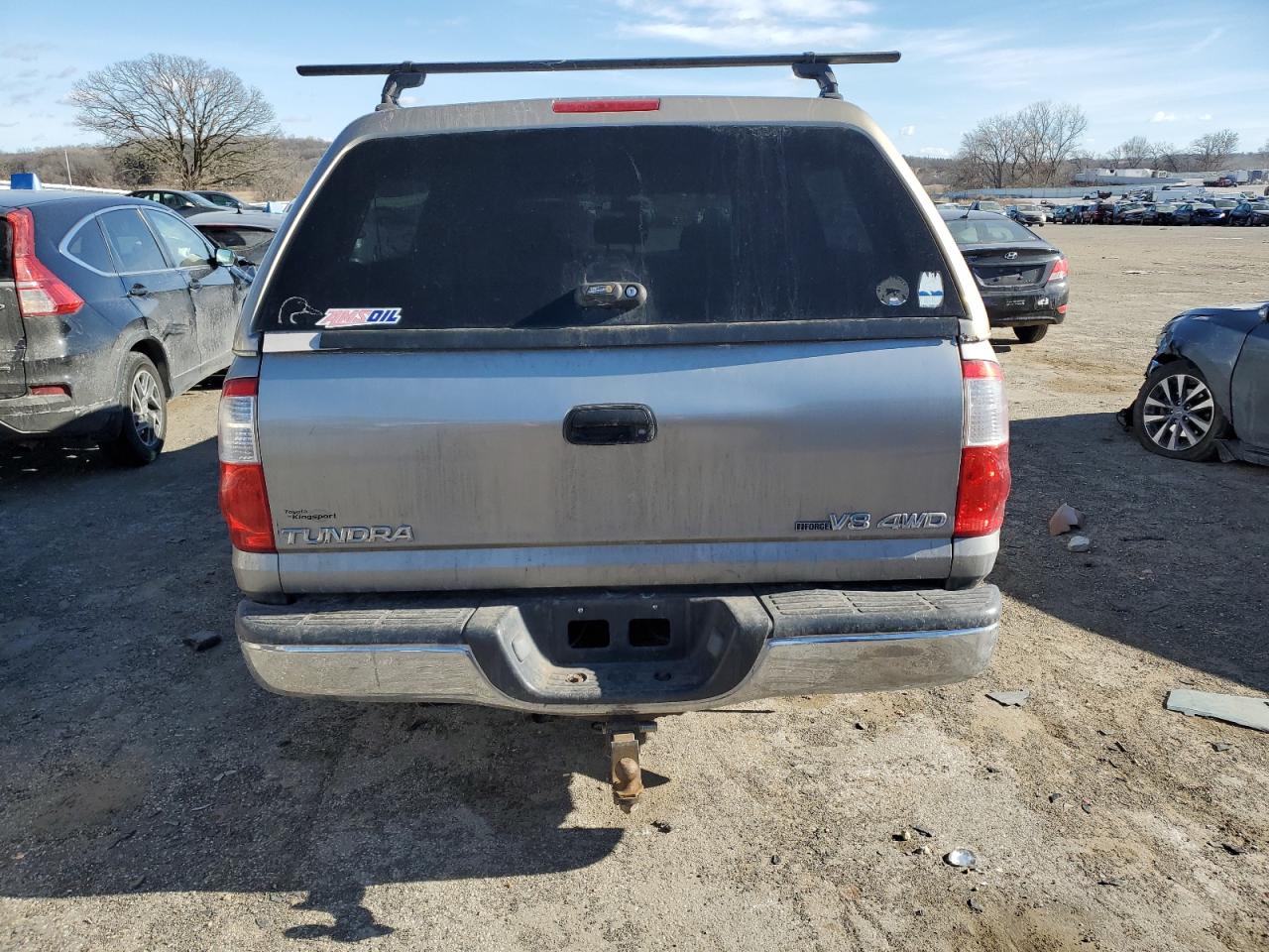 2004 Toyota Tundra VIN 5TBDT44194S438224 Copart auction photo, side / rear end damage thumbnail 6