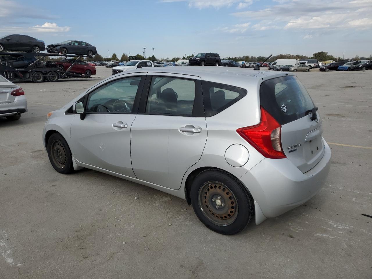 2014 Nissan Versa VIN 3N1CE2CPXEL369240 Copart auction photo, hail / minor dent/scratches damage thumbnail 2