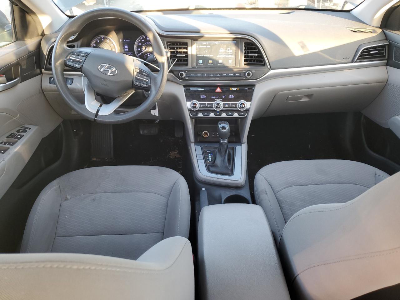 2020 Hyundai Elantra VIN 5NPD84LFXLH570452 Copart auction photo, front end damage thumbnail 8