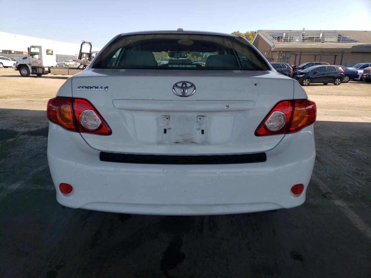 2009 Toyota Corolla VIN JTDBL40E899076755 Copart auction photo, side / front end damage thumbnail 6