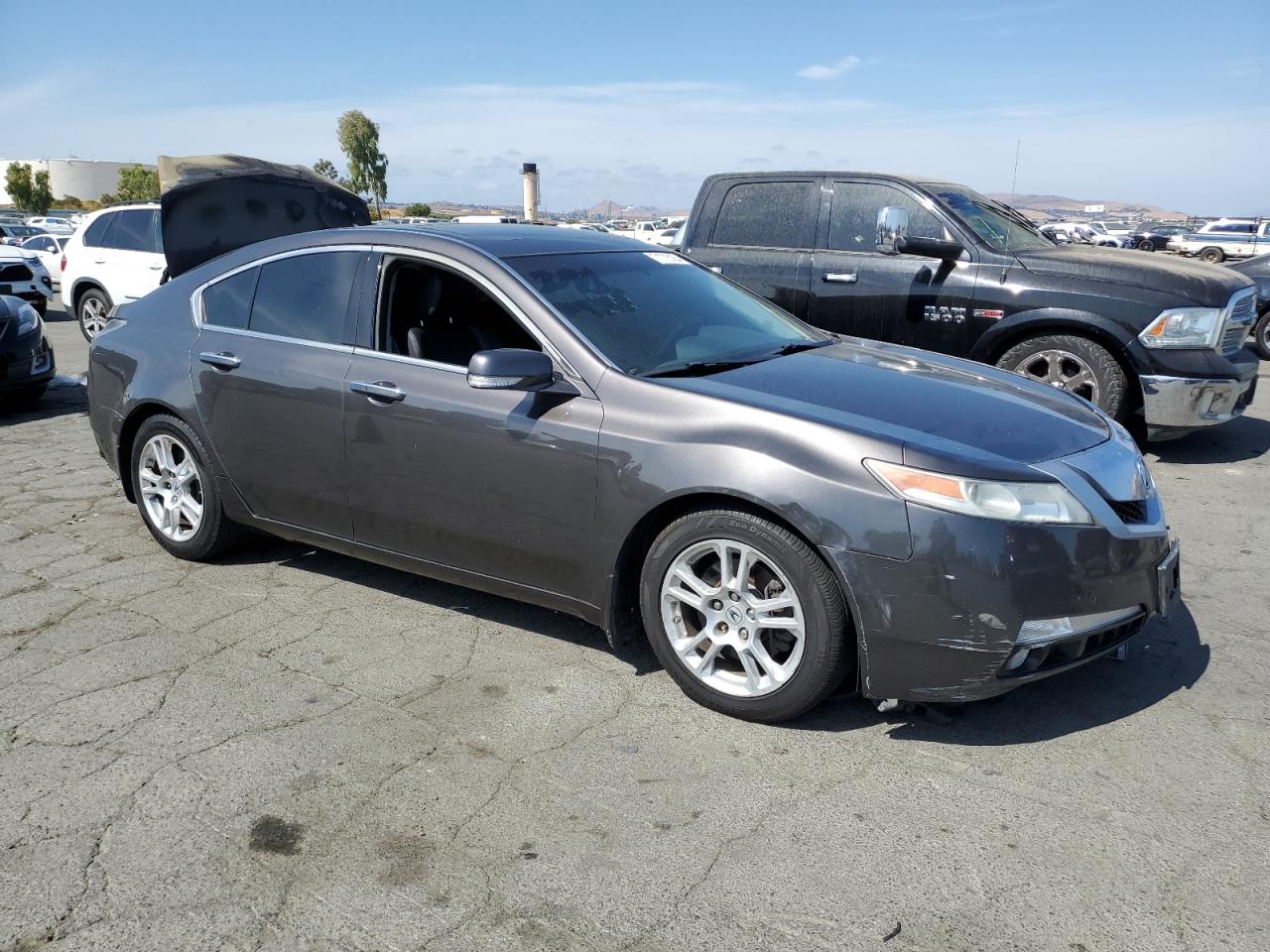 2010 Acura TL VIN 19UUA8F53AA012799 Copart auction photo, burn / water/flood damage thumbnail 4