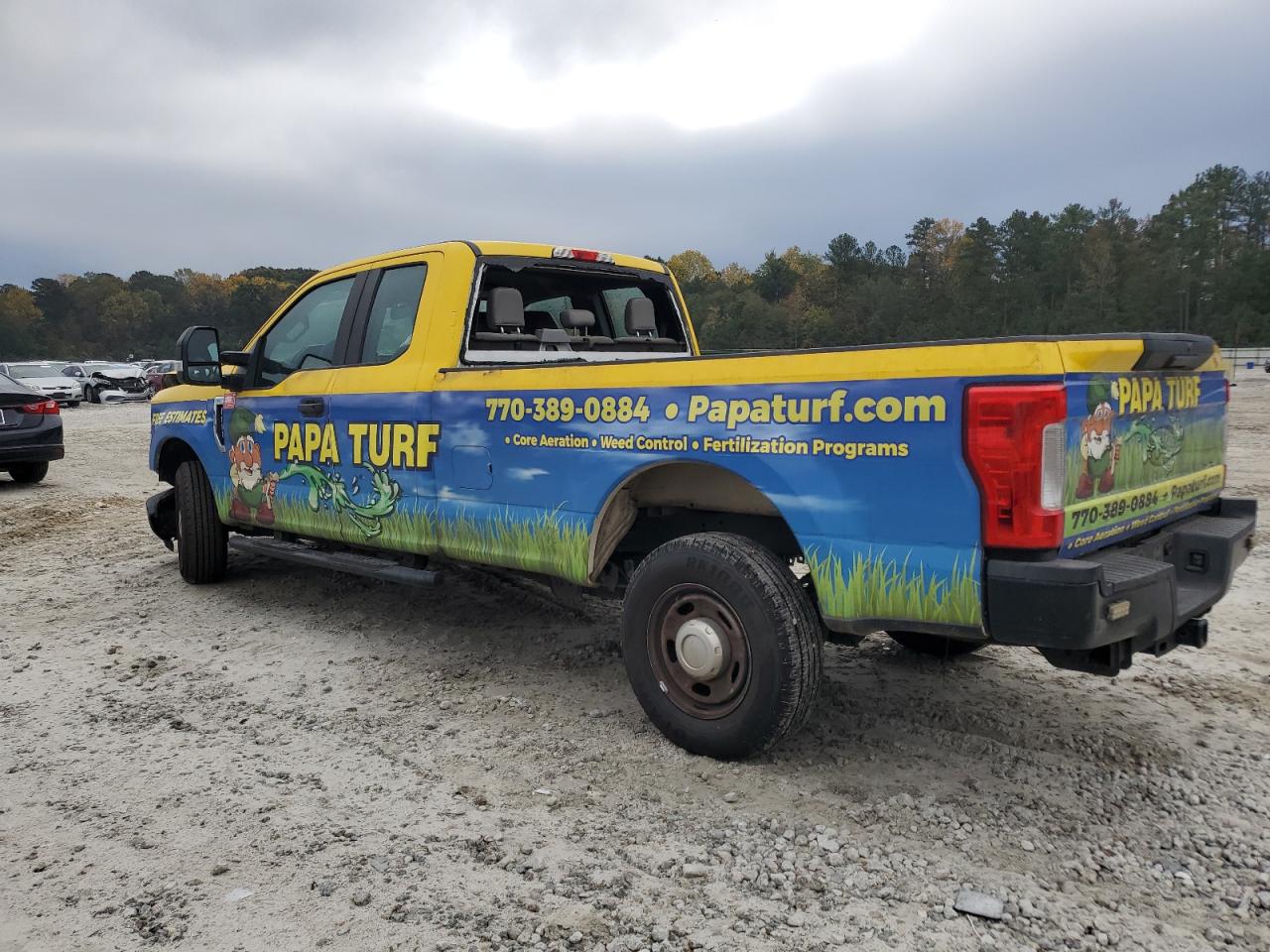 2019 Ford F250 VIN 1FT7X2A6XKED59936 Copart auction photo, front end damage thumbnail 2