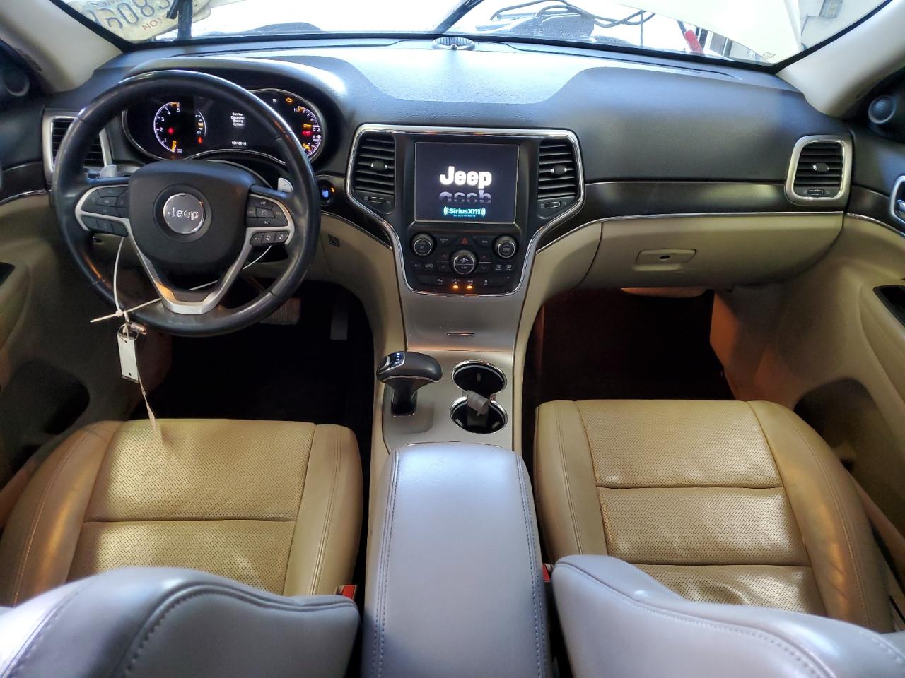 2014 Jeep Grand Cherokee VIN 1C4RJFBM9EC384342 Copart auction photo, front end damage thumbnail 8