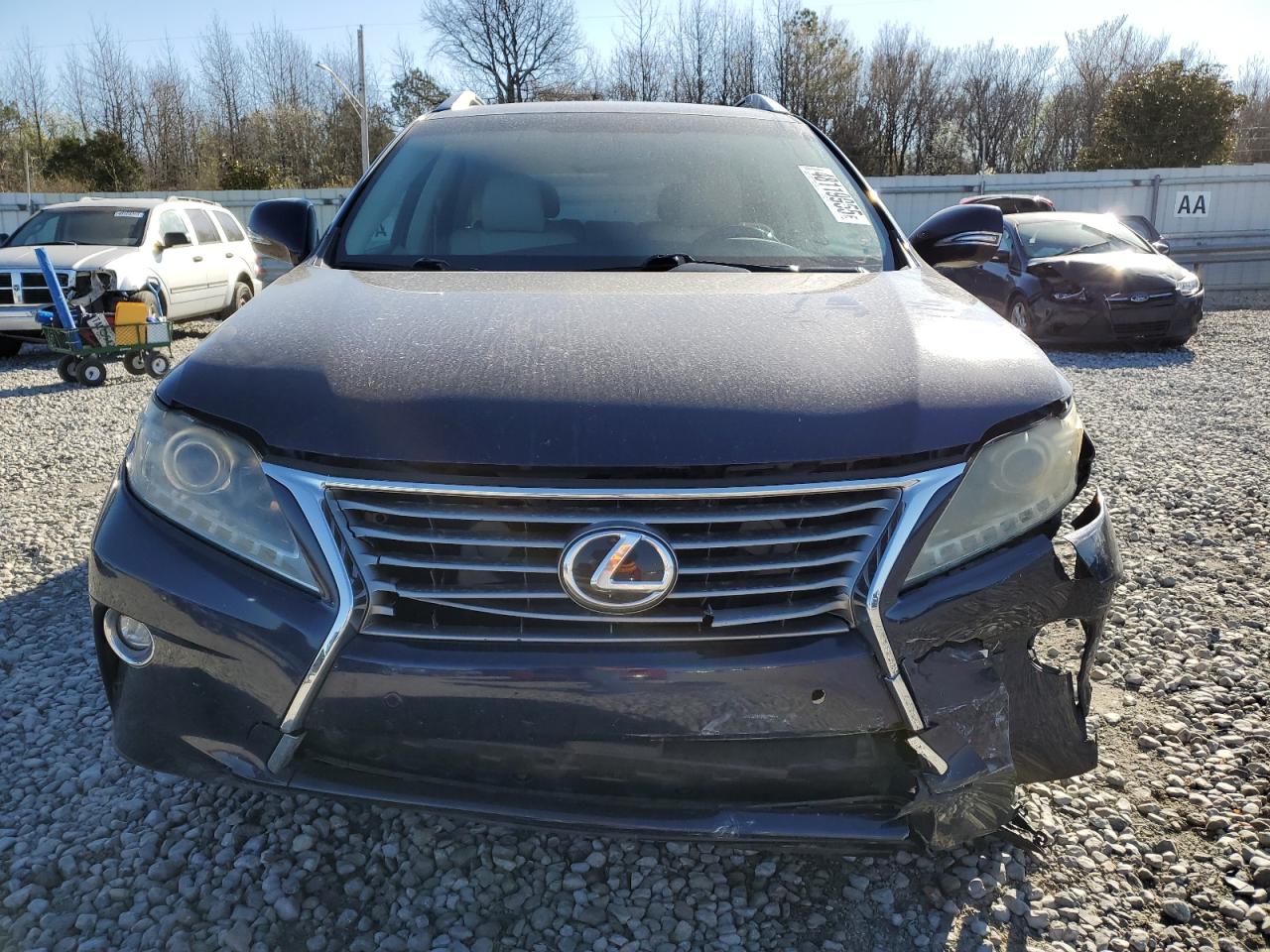 2015 Lexus RX VIN 2T2ZK1BA8FC164684 Copart auction photo, side / front end damage thumbnail 5