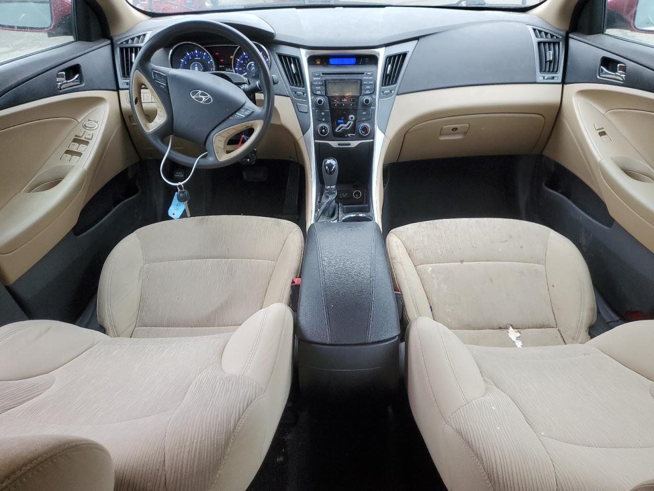 2013 Hyundai Sonata VIN 5NPEB4AC7DH730237 Copart auction photo, vandalism damage thumbnail 8