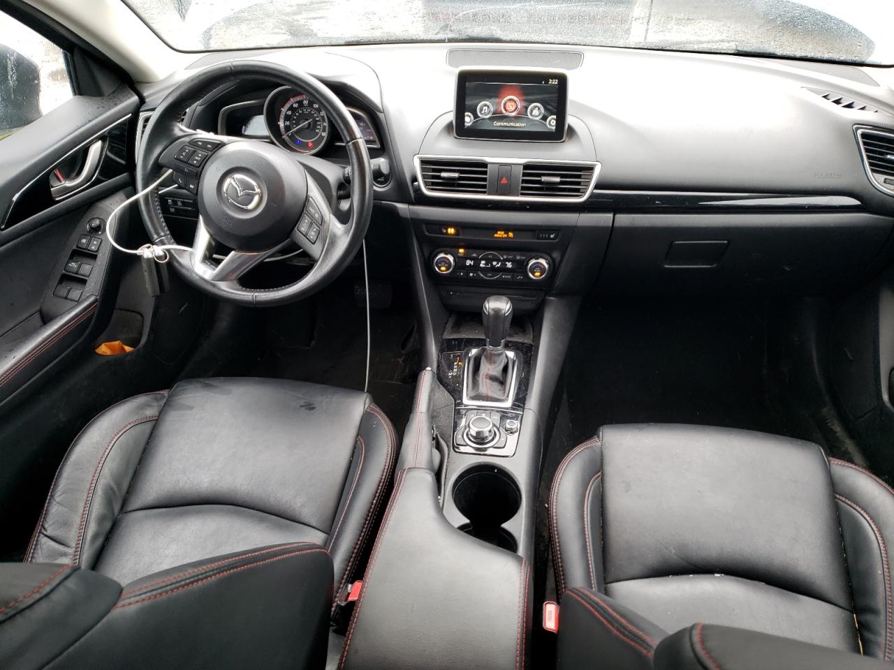 2014 Mazda 3 VIN JM1BM1M72E1168671 Copart auction photo, rear end damage thumbnail 8