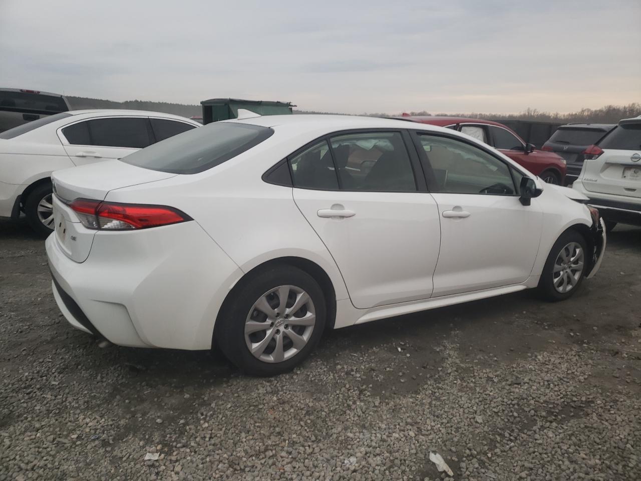 2020 Toyota Corolla VIN JTDEPRAE3LJ046260 Copart auction photo, front end / minor dent/scratches damage thumbnail 3