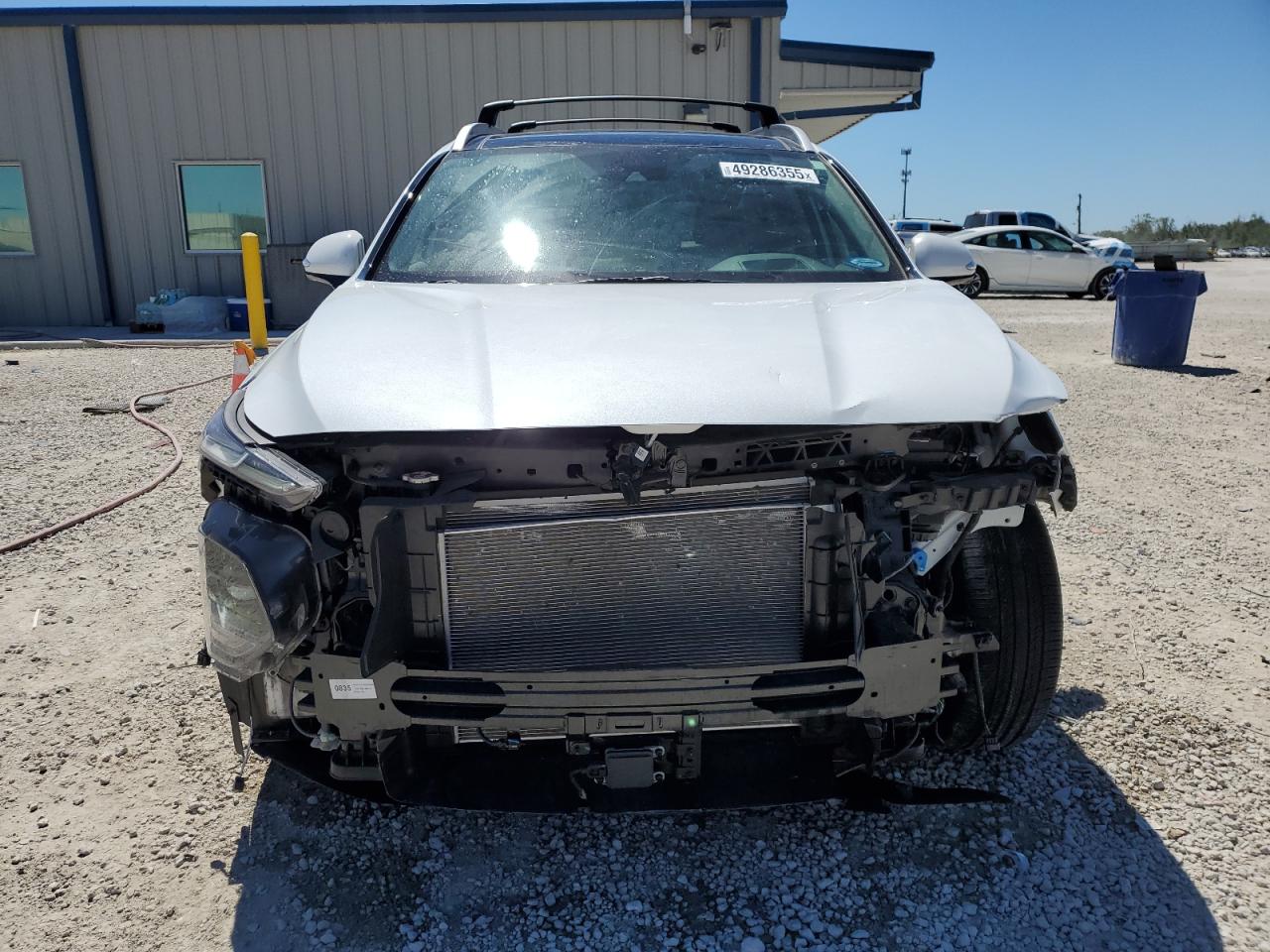 2020 Hyundai Santa Fe VIN 5NMS53AD2LH235470 Copart auction photo, front end damage thumbnail 5