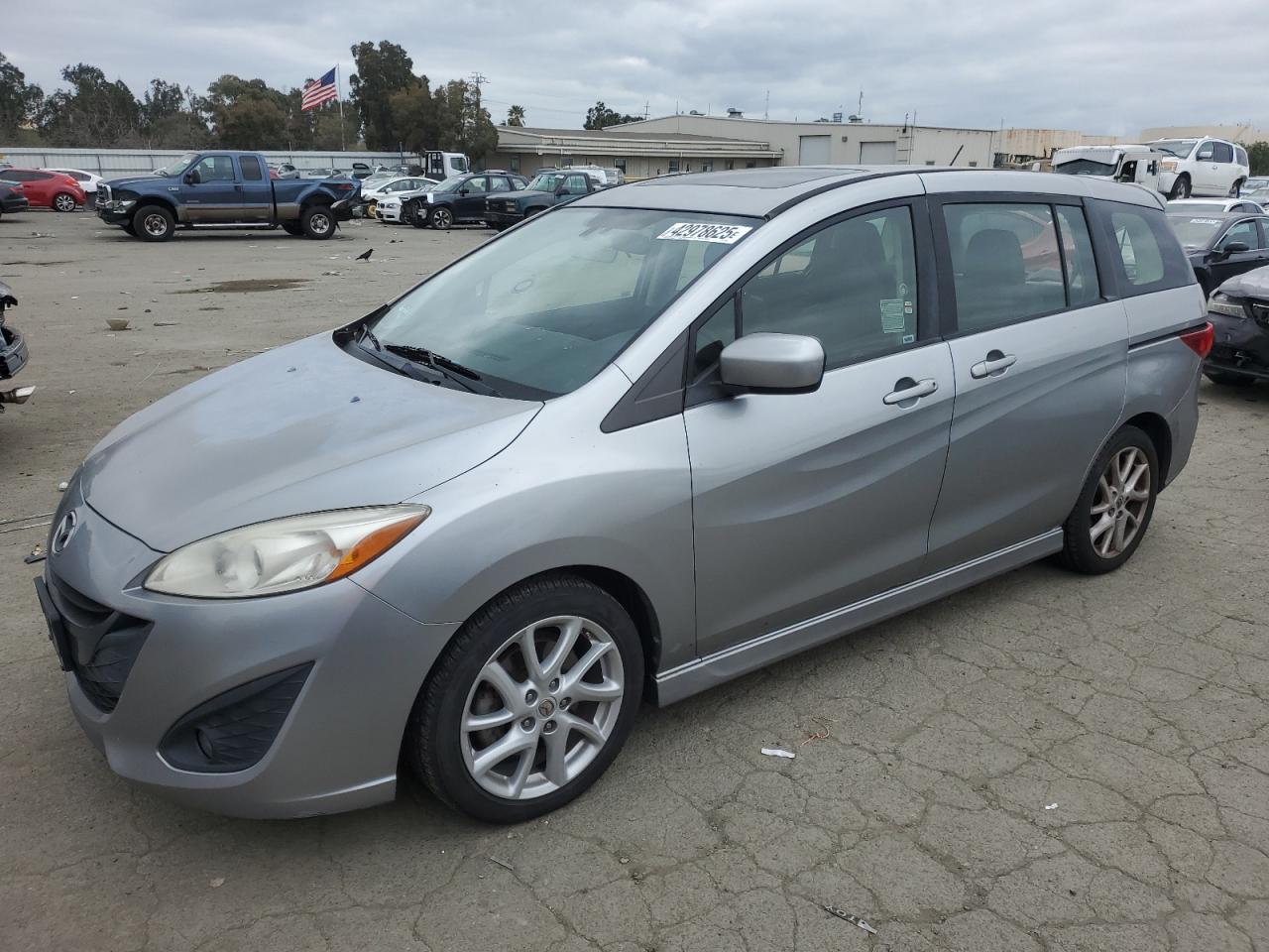 2012 Mazda 5 VIN JM1CW2DL7C0134584