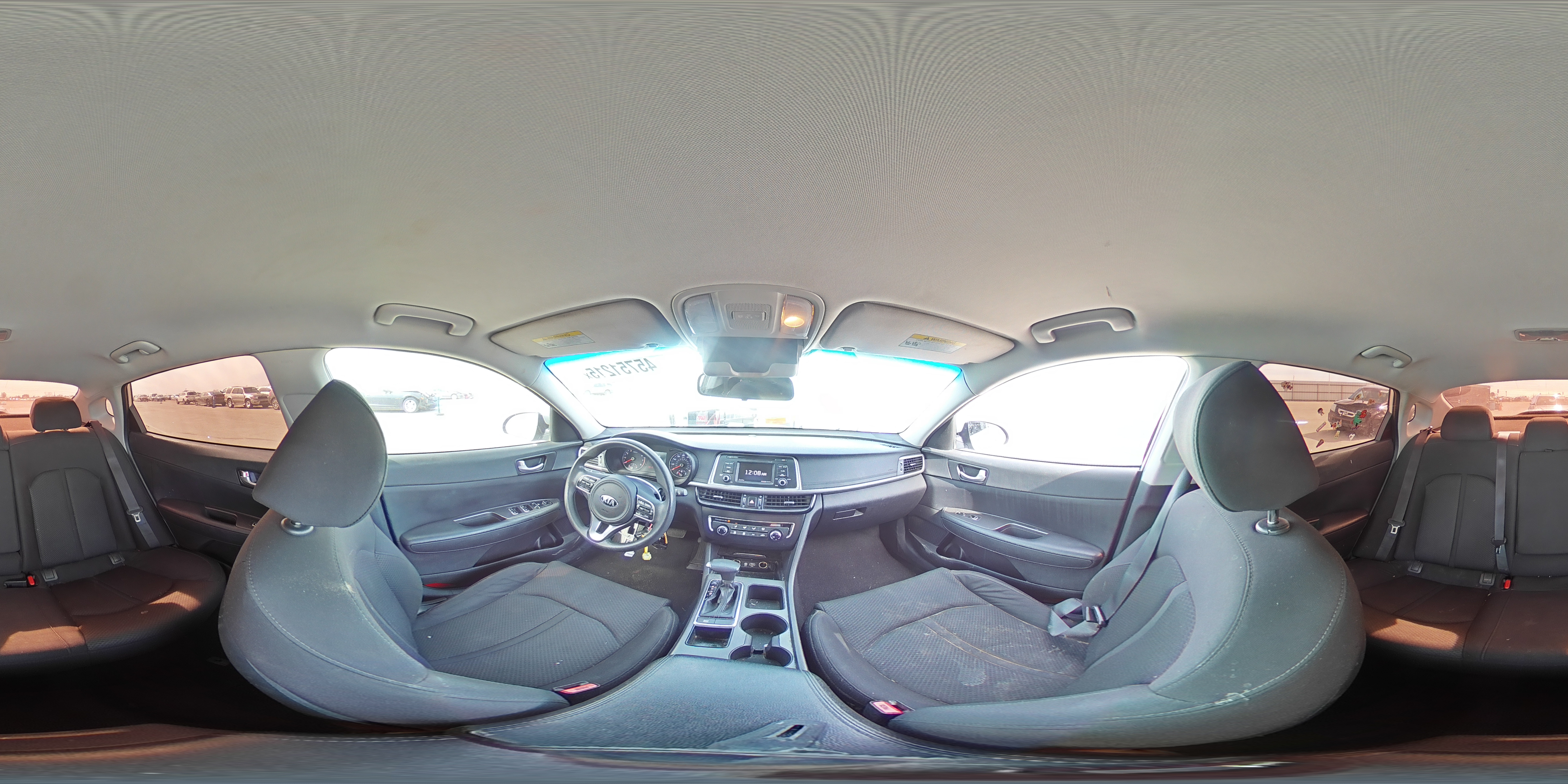 2016 KIA Optima VIN 5XXGT4L36GG077693 Copart auction photo, vandalism / front end damage thumbnail 13