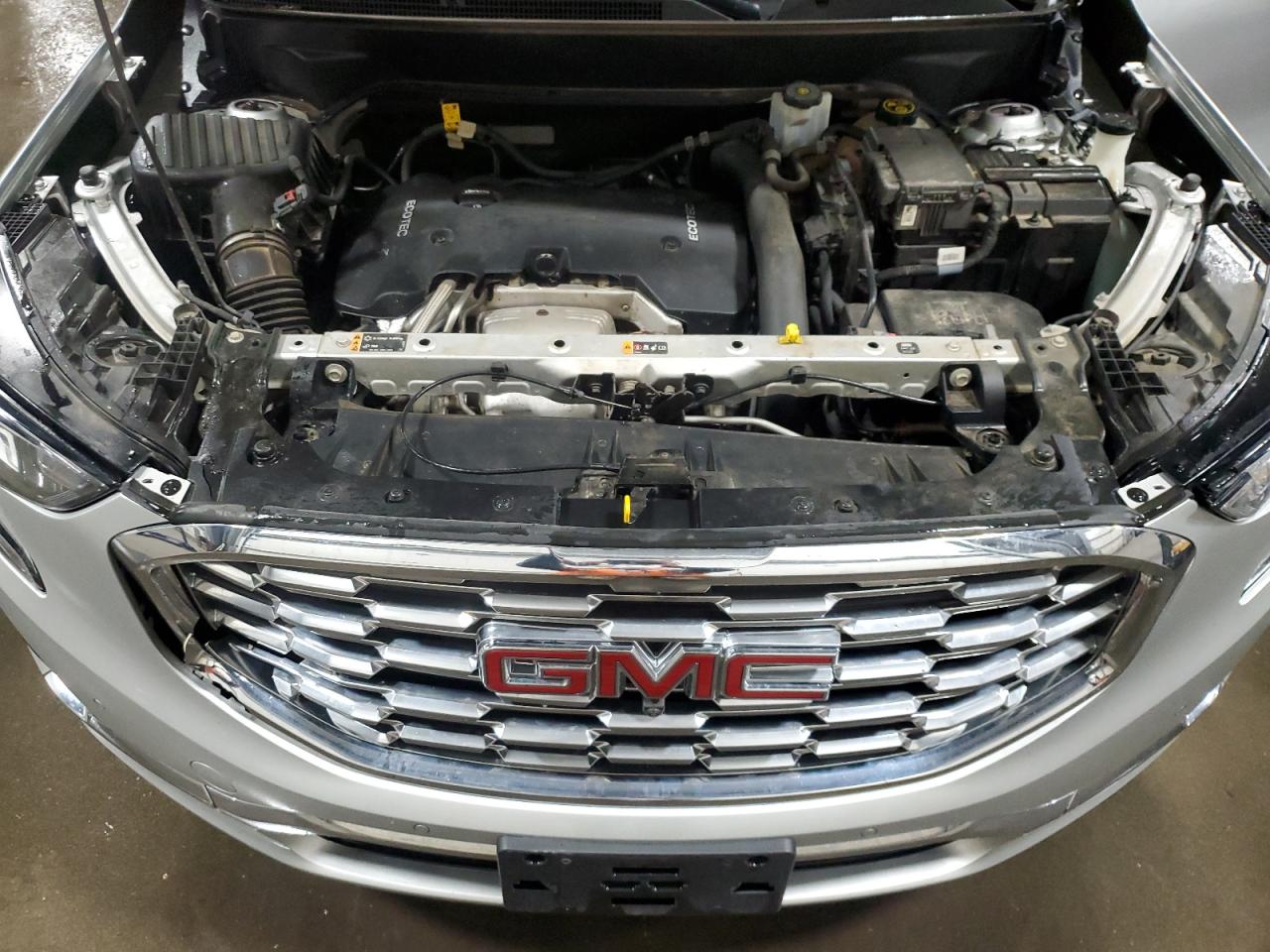 2018 GMC Terrain VIN 3GKALXEX0JL240717 Copart auction photo, side / front end damage thumbnail 12