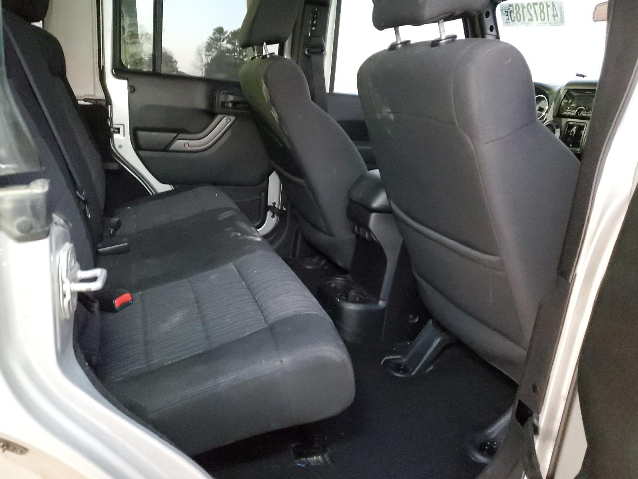 2012 Jeep Wrangler VIN 1C4BJWDG8CL259385 Copart auction photo, top/roof / side damage thumbnail 12
