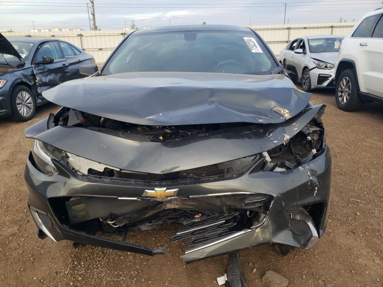 2017 Chevrolet Malibu VIN 1G1ZB5ST9HF198603 Copart auction photo, front end / minor dent/scratches damage thumbnail 5
