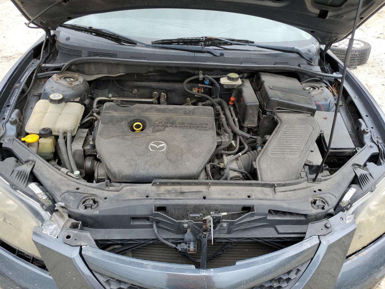 2009 Mazda 3 VIN JM1BK32F891254536 Copart auction photo, front end / side damage thumbnail 12