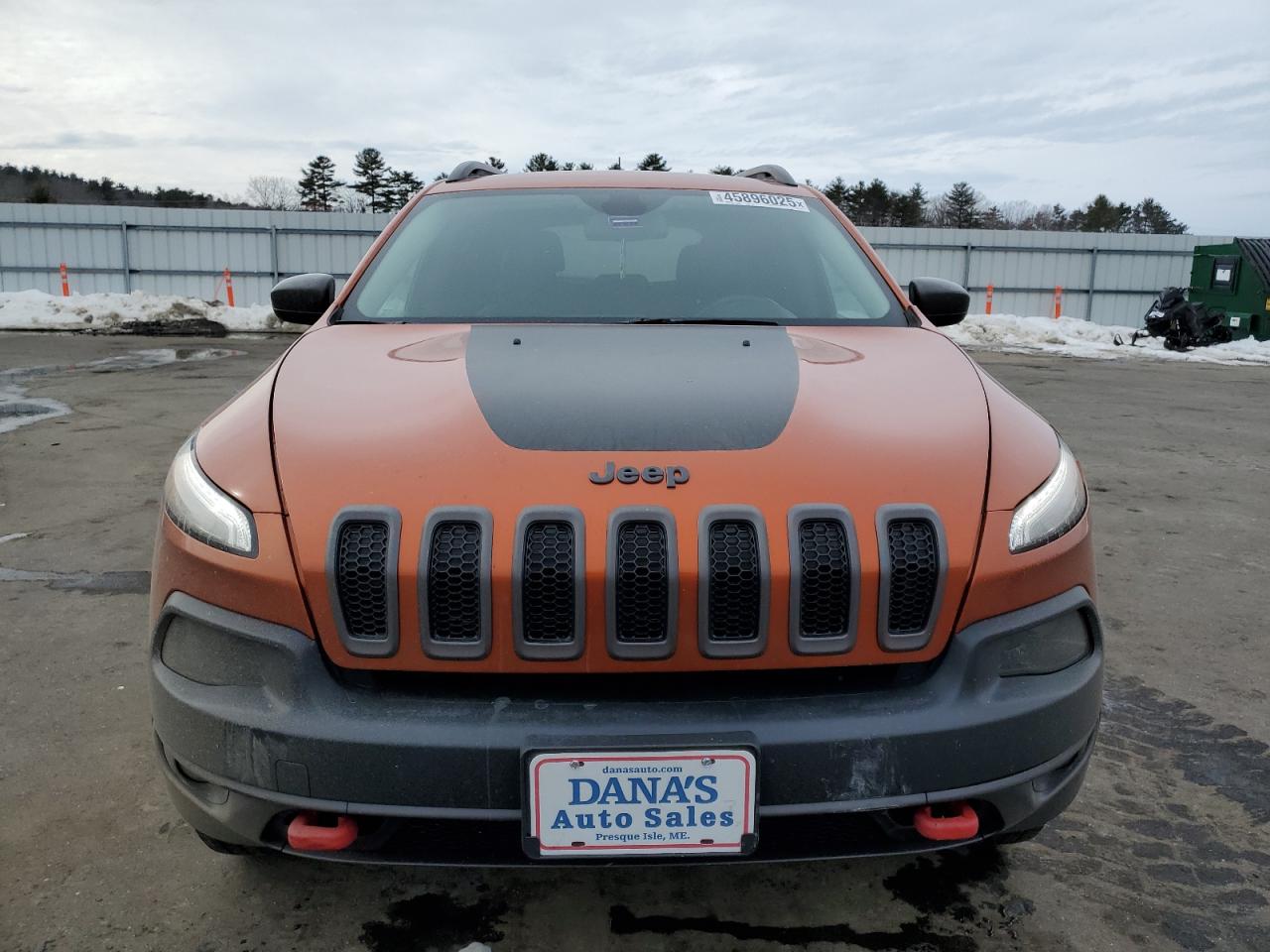 2015 Jeep Cherokee VIN 1C4PJMBSXFW740131 Copart auction photo, side damage thumbnail 5